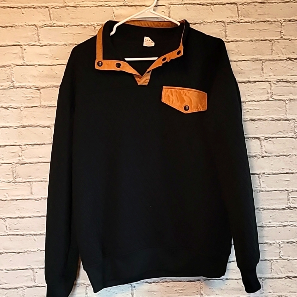 Zyia Active Quilted Pullover Sweatshirt